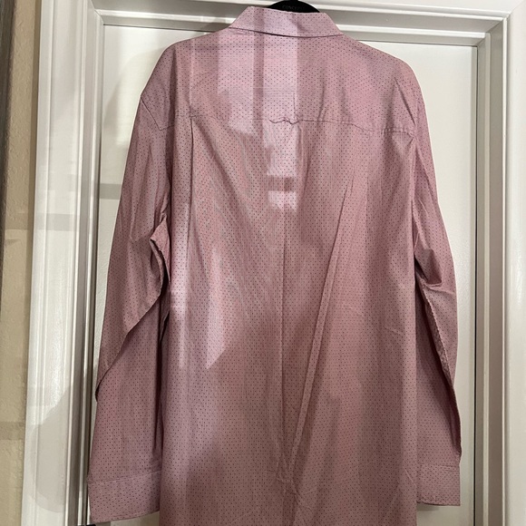New!! Never worn. Rose/Pink Button up shirt. - Picture 3 of 5